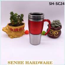 Taza de café promocional de doble pared de 450 ml (SH-SC24)